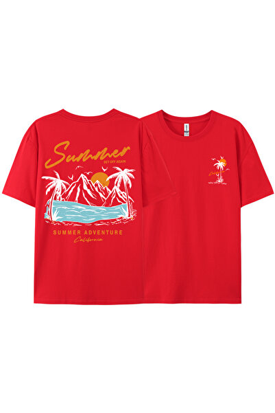 StartMore Y2K Vintage T-Shirt Tee Summer Repeat Set Adventure California