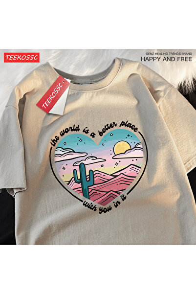 StartMore تي شيرت Y2k Vintage تي شيرت Waild بطبعة أفضل مكان