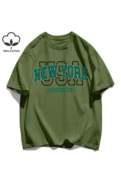 StartMore Y2K Vintage t Shirt Tee Usa New York Brookl Yn Print