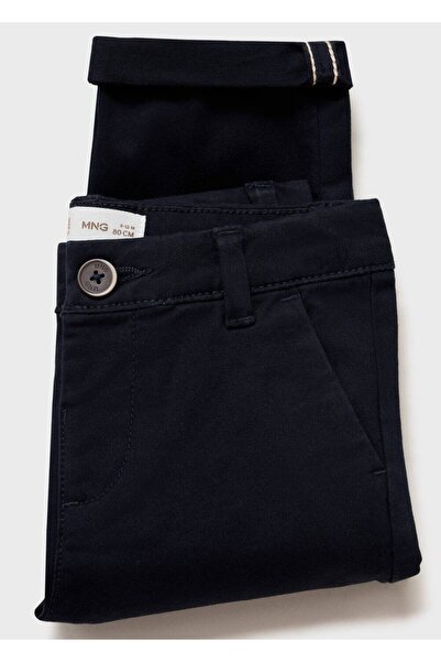 MANGO Baby Pamuklu chino pantolon