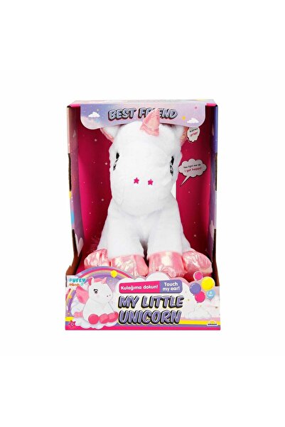 Sunman 3378 My Little Unicorn Işıklı Peluş -Sunman