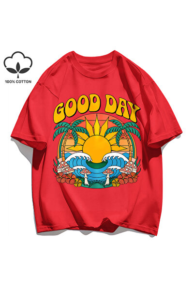 StartMore Y2K Vintage T-Shirt Tee a Great Day Spent Seaside Man