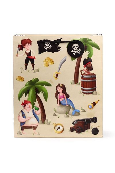 Puckator Sacosa / punga cadou Jolly Rogers, tematica Aventura cu Pirati