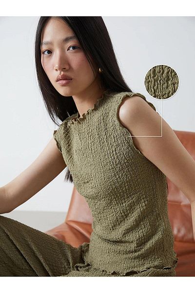 LC Waikiki Lcw Vision Crew Neck Textured Women's Undershirt (S5)