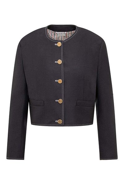THOM BROWNE Cardigan Thom Browne cu pliuri drepte