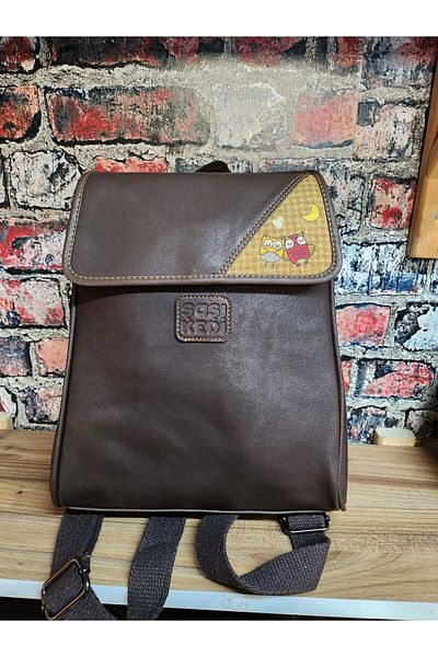 Şaşıkedi Two Owl Backpack