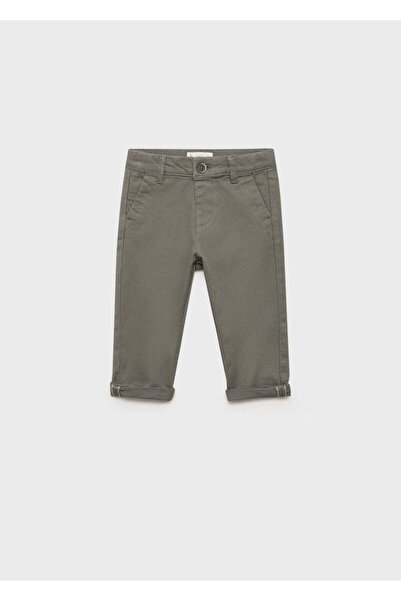 MANGO Baby Pamuklu chino pantolon