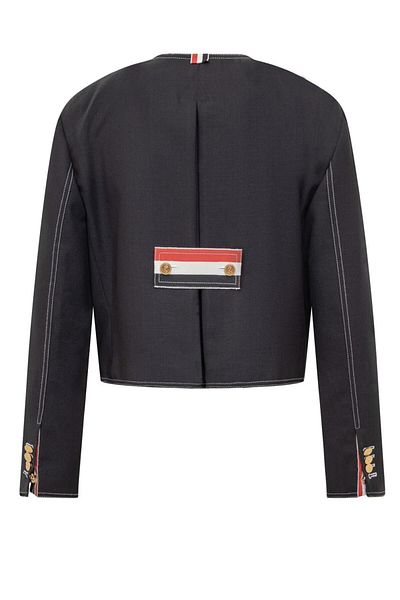 THOM BROWNE Cardigan Thom Browne cu pliuri drepte