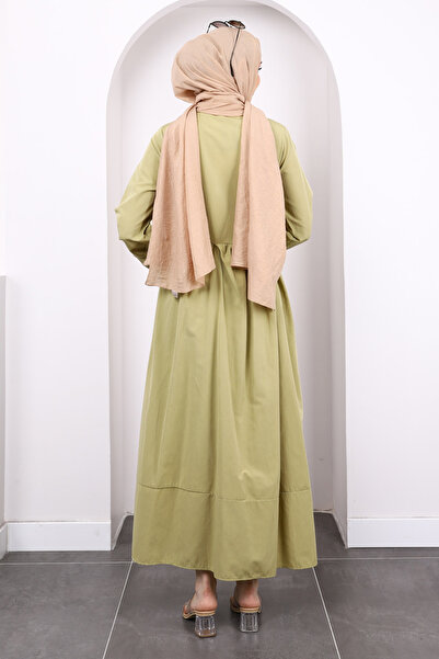 İmajButik Φόρεμα με ζώνη Çağla