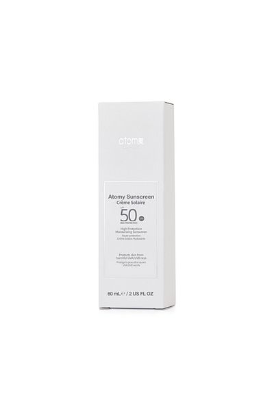 Atomy Sunscreen - White (Spf 50+) - Moisturizing & Brightening Effect 60ml