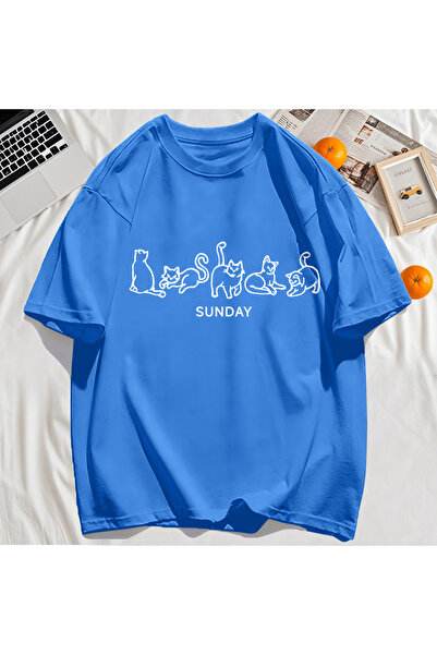 StartMore Y2K Vintage T-Shirt Tee Market Cartoon Cats Design Print