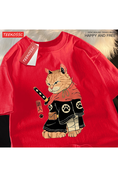 StartMore تي شيرت Y2k Vintage تي شيرت ياباني Harajuku Wandering Heroes