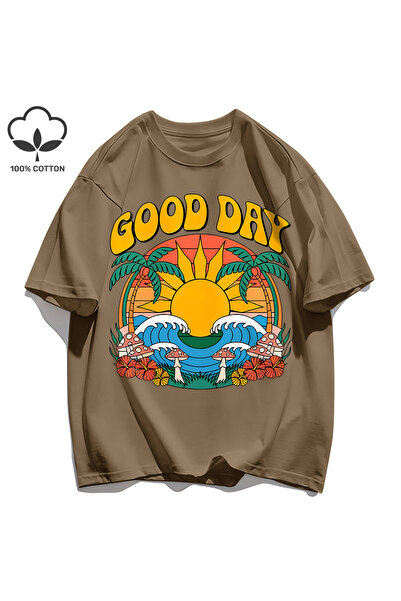 StartMore Y2K Vintage T-Shirt Tee a Great Day Spent Seaside Man