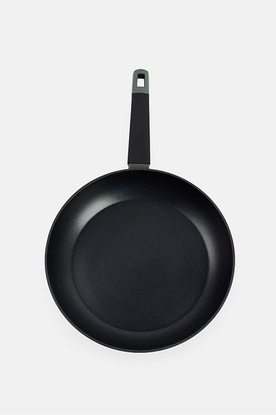 Fissman Joan Series Aluminum Non Stick Frying Pan with Induction Bottom, Black