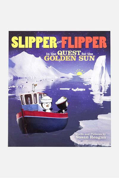 Susan Reagan Slipper And Flipper In The Quest For The Golden Sun, Blue