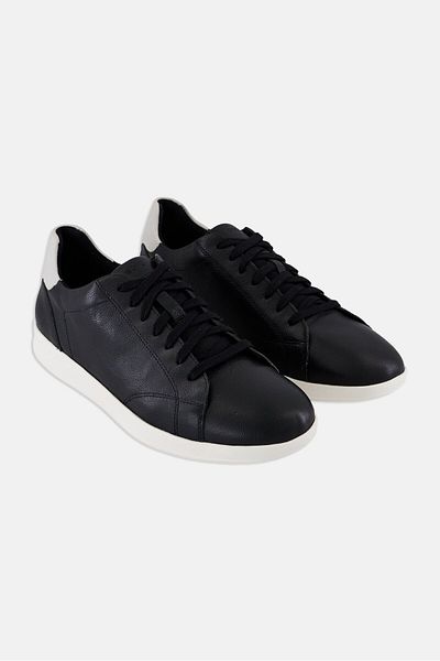 Geox Men Kennet B Lace Up Sneakers, Black