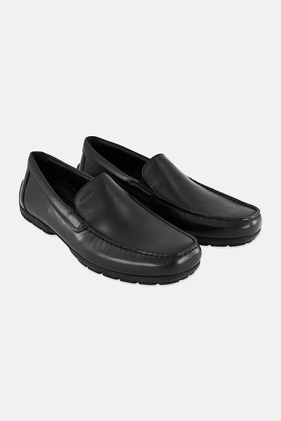Geox Men Moner W 2 Fit Slip On Loafers, Black
