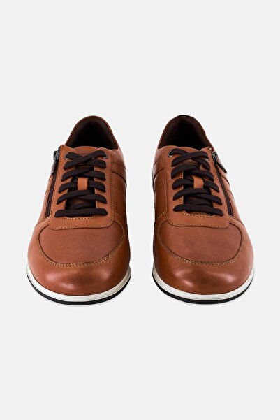 Geox Men U Renan Lace Up Casual Shoes, Brown