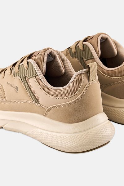 Nordland Men Lace Up Hiking Shoes, Beige