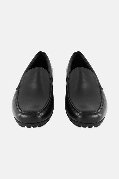 Geox Men Moner W 2 Fit Slip On Loafers, Black
