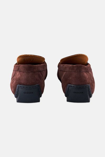 Geox Women Kosmopolis Slip On Loafers, Coffee Brown