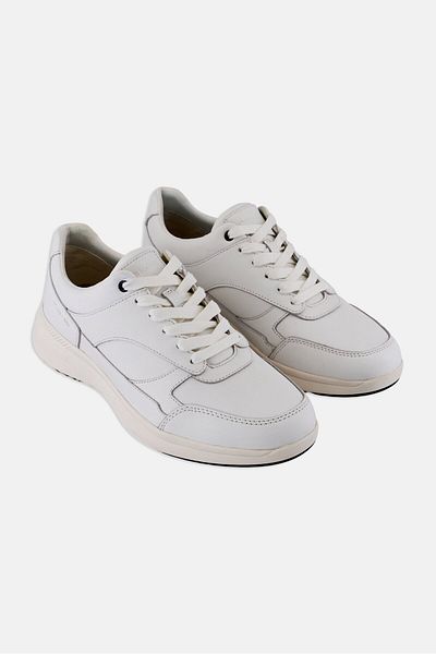 Geox Men u Spherica Ecub-3 D Lace Up Sneakers, White