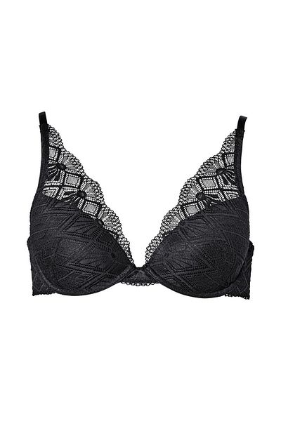 Tchibo Women Lightly Padded Underwired Bra, Black