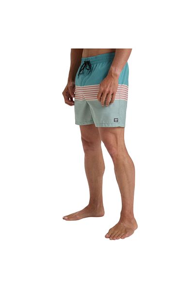 BİLLABONG Billabong Billabong All Day Stripe lb Men's Green Volley Short Men's Volley Short Ebyjv00143