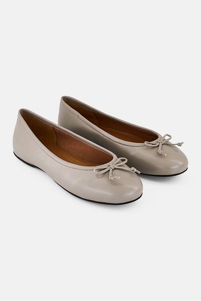 Geox Women Palmaria Slip On Flats, Grey