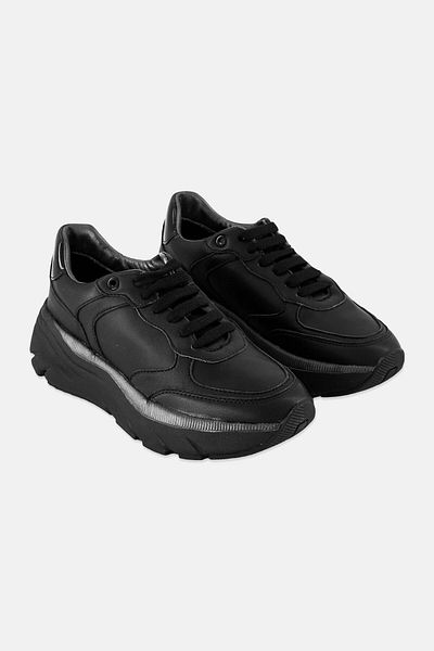 Geox Women Diamanta Lamb Lace Up Casual Shoes, Black