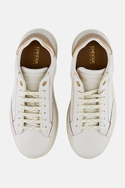 Geox Women Spherica Ecub Lace Up Sneakers, White