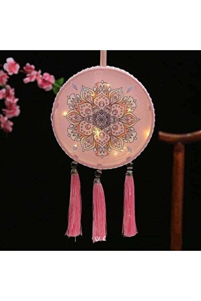 Raffine فانوس ديوالي دائري مطبوع عليه حروف زهور لحفلات الزفاف وأعياد الميلاد ...