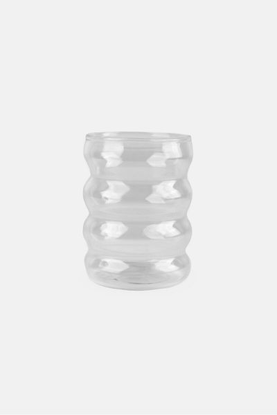 Muy Mucho Wave Glass 300 ml, Transparent