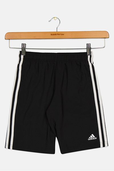 adidas شورت تدريب رياضي مناسب للأولاد من Kids Boys، باللون الأسود