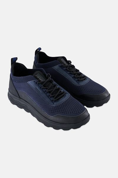 Geox Men Spherica Lace Up Casual Shoes, Multicolor