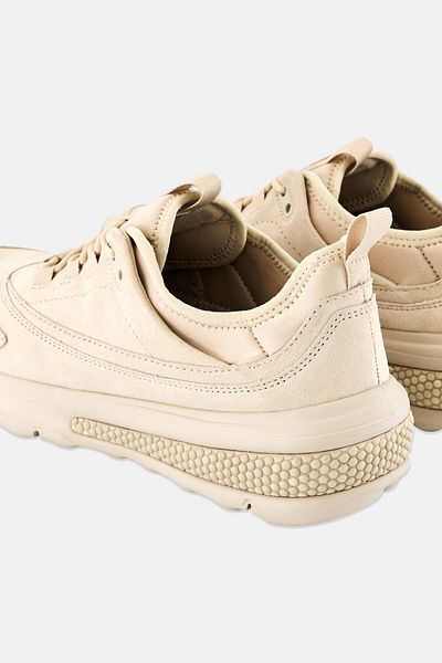 Geox Women D Spherica Actif A Lace Up Sneakers, Lt Taupe