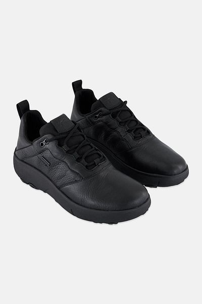 Geox Men Lace Up Casual Shoes, Black