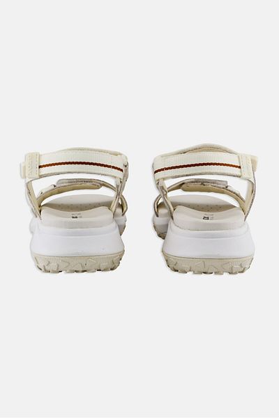 Geox Women Sorapis Grip Velcro Closure Sandals, White