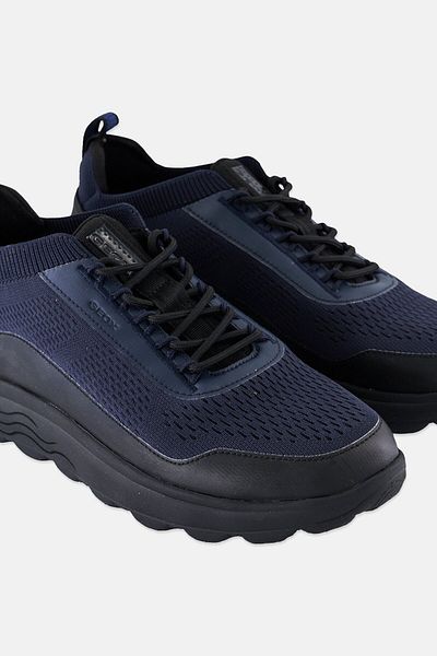 Geox Men Spherica Lace Up Casual Shoes, Multicolor