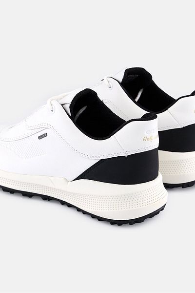 Geox Women D Pg1x Lace Up Casual Shoes, White