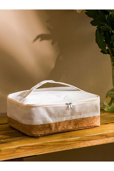 LC Waikiki Lcw Home White Zippered Bag 25 cm
