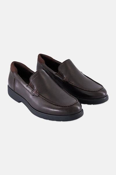 Geox Men U Spherica EC11 Lace Up Casual Shoes, Dark Brown, Dark Brown