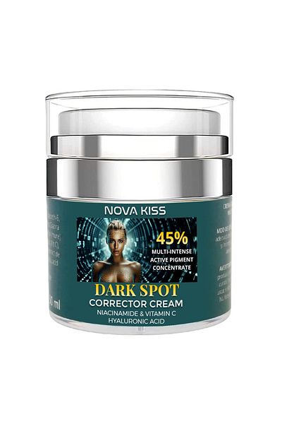 NOVA KISS Cremă corectoare cu 45% concentrat activ multi-intens pentru pete pigmentare, NOVA KISS®, 50 ml
