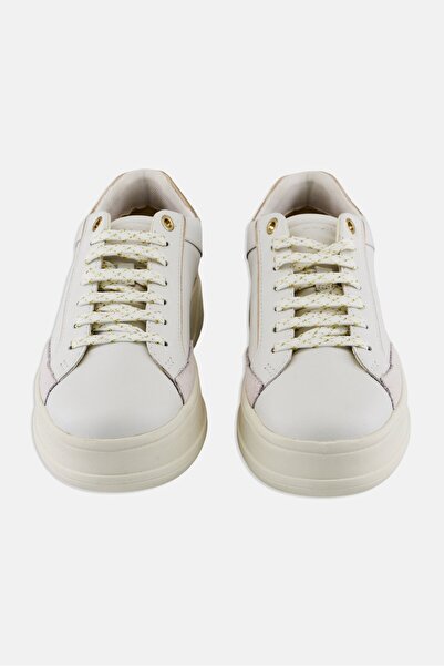 Geox Women Spherica Ecub Lace Up Sneakers, White