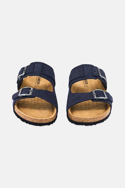 Geox Men Sandal Ghita B Slip On Sandals, Navy