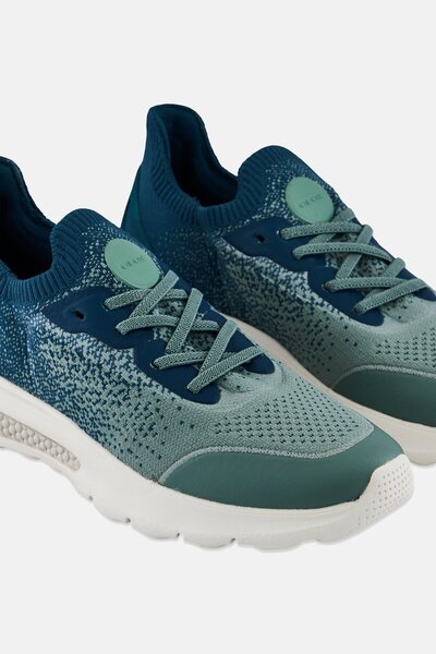 Geox Women Spherica Actif Lace Up Sneakers, Multicolor