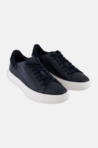 Geox Men U Deiven A Lace Up Casual Shoe, Navy