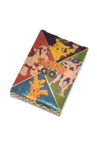 victiny Joc de carti Pokemon Go Multicolor Hologram, Pachet 55 piese