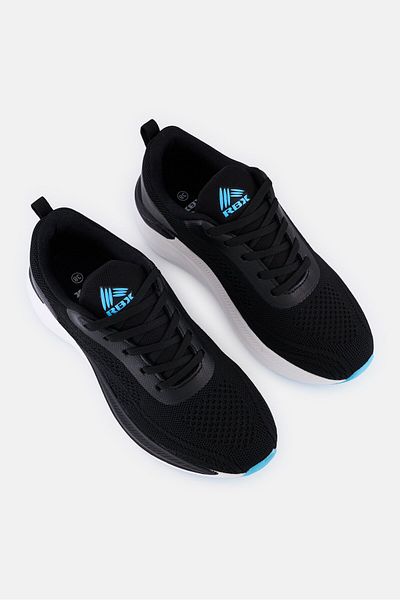 RBX Women Lace Up Running Shoes, Black