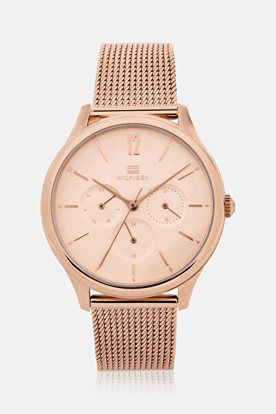 Tommy Hilfiger Women 1792017 Chronograph Round Analog Watches 38 mm, Rose Gold